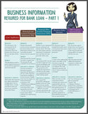 BUSINESS Information - Required For Bank Loan - PART 1